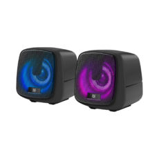 Акустична система 2.0 Defender J2, 6Вт, підсвітка, USB, чорна (65962)
