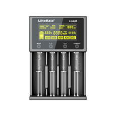 Зарядний пристрій Liitokala Lii-M4S, 4 канала, Ni-Mh/Li-ion, USB-C, Powerbank, Test, LCD+Sensor, Box