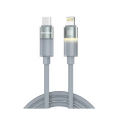 Кабель Type-C/Lightning - 1.0 м Colorway (warm light) (PD Fast Charging 30W) 1м сірий CW-CBPDCL092-GR