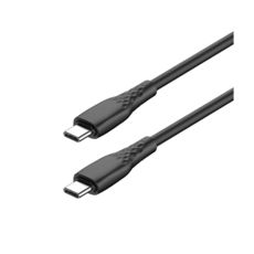 Кабель Type-C/Type-C - 2.0 м Colorway (textured PVC) (PD Fast Charging 60W) 3А 2м чорний CW-CBPDCC095-BK