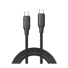 ������ Type-C/Type-C - 2.0 � Colorway (TPE embossed) (PD Fast Charging 60W) 3� 2� ������ CW-CBPDCC102-BK