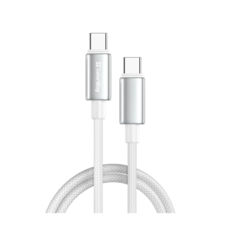 ������ Type-C/Type-C - 2.0 � Colorway (zinc alloy braided) (PD Fast Charging 100W) 5� 2� ���� CW-CBPDCC099-WT