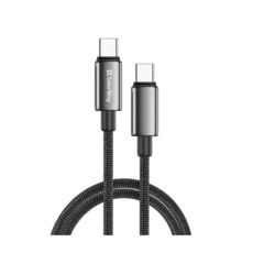 ������ Type-C/Type-C - 1.0 � Colorway (zinc alloy braided) (PD Fast Charging 100W) 5� 1� ������ CW-CBPDCC098-BK