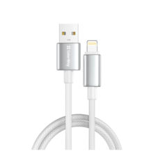 ������ USB 2.0 Lightning - 1.0 � Colorway Apple Lightning (zinc alloy braided) 3� 1� ���� CW-CBUL098-WT
