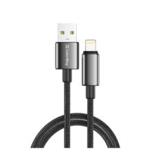 ������ USB 2.0 Lightning - 1.0 � Colorway Apple Lightning (zinc alloy braided) 3� 1� ������ CW-CBUL098-BK