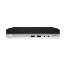 Системний блок HP EliteDesk 405 G4 Mini AM4 AMD Ryzen Ryzen 5 2400GE до 3.8 GHz кеш 4MB 4 ядра 8 потоків / 8 GB DDR4 (2 SLOTS) / 128 GB SSD M2.0 / AMD B350 / AMD Radeon Vega11 / Display Port 3 шт. / Type-C / USB2.0/3.0 / LAN / WiFi / Bluetooth / Windows 10 Pro / Desktop Mini б.в.