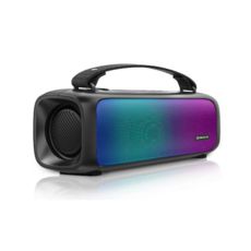 Портативні колонки REAL-EL X-717, чорний (8Вт, Bluetooth, USB, AUX, 1500мА*год)