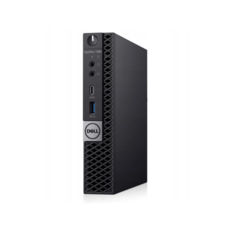 Системний блок Dell OptiPlex 7060 Micro LGA1151 Intel® Core™ i3-8100 3.60 GHz кеш 6MB 4 ядра 4 потоки / 8 GB DDR4 (2 SLOTS) / 256 GB SSD M.2 NVMe / Intel® Q370 / Intel® UHD Graphics 630 / DisplayPort 2 шт. / USB2.0/3.0 / Type-C / LAN / WiFi / Bluetooth / Windows 10 Pro / Micro б.в.