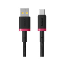 ������ USB 2.0 Type-C - 1.0 � Baseus (P10377802U01-01) Dura Series 60W Red+Black