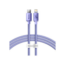 ������ Type-C/Lightning - 1.2 � Baseus (CAJY000205) Crystal Shine Series 20W Purple