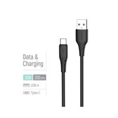 ������ USB 2.0 Type-C - 1.0 � Colorway (textured PVC) 3� 2� ������ CW-CBUC095-BK