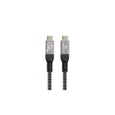 ������ Type-C/Type-C - 0.5 � Cablexpert CCBP-USB4-CMCM240-0.5M,USB4 40Gbps, 240W(48V5A), 8K60Hz, ������