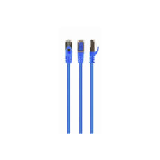 Патч-корд литий 3м Cablexpert PP6A-LSZHCU-B-3M S/FTP, литий, 50u" штекер с защелкой, мідь, синій