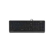 Клавіатура A4Tech FK10Q (Grey) Fstyler, USB, QuietKey, чорний