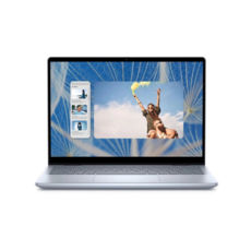 Ноутбук Dell Inspiron 14 7440 (7440-3684) Ice Blue; 14" FullHD+ 1920x1200 WVA матовий multi-touch (300nit), Intel Core i5-1334U (2P+8E/12T*1.3*4.6GHz), RAM 16GB DDR5, SSD 512GB, Intel Iris Xe Graphics 80EU, Wi-Fi 6E (2x2)+BT 5.3, 2x USB-C 3.2, 2x USB-A 3.2, 1x HDMI 1.4, 1x SD CR, підсвічування клавітури, Windows 11 Home, 1.71kg