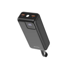 Зовнішній акумулятор (Power Bank) ColorWay 30000 mAh EnergyHub (USB QC4.0 + USB-C PD22.5W) Black CW-PB300LP05BK