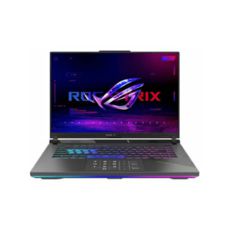 ������� ASUS ROG Strix G16 G614PP-WH94 (90NR0L67-M004S0) Eclipse Grey; 16.1" FullHD+ (1920x1200) IPS LED ��������� 165Hz; AMD Ryzen 9 8940HX (16C/32T*2.4-5.3 GHz), RAM 16 Gb DDR5 (1/2), SSD 1 Tb (+1x M.2 slot), NVIDIA GeForce RTX 5070 8 Gb GDDR7, 1x RJ-45, Wi-Fi 6E (2*2) + BT5.3, 1x USB 4.0 Type-C support DisplayPort� + PD ready + G-sync, 1x USB 4.0 Type-C support DisplayPort� + G-sync, 2x USB 3.2 Gen 2 Type-A, 1x HDMI 2.1 FRL, RGB-������� ���������, Windows 11 Home, 90 Wh, 2.55Kg