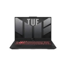 Ноутбук Asus TUF Gaming A17 FA707NUG-HX177 (90NR0EF5-M00AD0) Mecha Gray; 17.3" FullHD 1920x1080 IPS матовий 144Hz, AMD Ryzen 7 7445HS (6C/12T*3.2-4.7GHz), RAM 16GB DDR5, SSD 512GB (+1 slot M.2), nVidia GeForce RTX 4050 4GB GDDR6, WiFi6 (2*2)+BT5.3, 1x RJ-45, 1x HDMI 2.1 FRL, 1xUSB 4 Type-C support DisplayPort™/G-SYNC ready, 1x USB 3.2 Gen 2 Type-C support DisplayPort™ (w/Power Delivery) / G-SYNC ready, 2x USB 3.2 Gen 1 Type-A, підсвічування клавіатури, DOS, 56Wh, 2.6kg