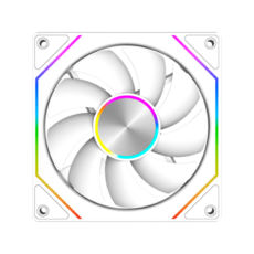 Вентилятор PCCOOLER FG120 ARGB WH білий для корпусу 120x120x25мм, HB, 5V ARGB 3-pin
