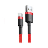 Кабель USB 2.0 Type-C - 1.0 м Baseus CATKLF-B09, 3A Red+Red