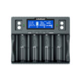 Зарядний пристрій Liitokala Lii-D4XL, 4+2 каналов, Ni-Mh/Li-ion/LiFePo4/крона, 220V/12V, LED+LCD, Bo