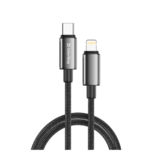 Кабель Type-C/Lightning - 2.0 м Colorway (zinc alloy braided) (PD Fast Charging 30W) 2м чорний CW-CBPDCL099-BK