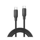 Кабель Type-C/Type-C - 1.0 м Colorway (TPE embossed) (PD Fast Charging 60W) 3А 1м чорний CW-CBPDCC101-BK