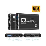 Пристрій відео оцифрування зовнішня карта відеозахоплення MS2131 4K HDMI з мікрофонним входом та виходом на навушники