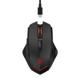 Миша A4Tech R80 Plus (Black), Bloody, 2.4 ГГц, вбудований акумулятор, чорна