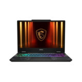 Ноутбук MSI Cyborg 15 B13WFKG-612XRO Translucent Black; 15.6" FullHD 1920x1080 IPS матовий 144Hz, Intel Core i7-13620H (4С+8E/16T*1.81-4.9GHz), RAM 16GB DDR5, SSD 512GB (+1 slot M.2), nVidia GeForce RTX 5060 8GB GDDR7, WiFi6E (2*2)+BT5.3, 2x USB-A 3.2, 1x USB-C 3.2 (DP+PD3.0), 1x RJ-45, 1x HDMI 2.1, 4-Zone RGB підсвічування клавіатури, 55.2 Wh, DOS, 2.1kg