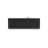 Клавіатура A4Tech FK10Q (Grey) Fstyler, USB, QuietKey, чорний