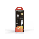 Кабель USB 2.0 Lightning - 2.0 м Grand-X PL-02W 2,0A