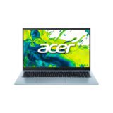 Ноутбук Acer Aspire Go AG15-72P-3033 (NX.JW6EX.005) Pure Silver; 15.6" FullHD 1920x1080 IPS матовий, Intel Core i3-1315U (2С+4E/8T*0.9-4.5GHz), RAM 16GB DDR4 (1/2), SSD 512 GB, Intel UHD Graphics, WiFi6+BT5.2, 2x USB-A 3.2 Gen1, 2x USB-C 3.2 Gen 2 (data), 1x HDMI, 1x 3.5mm combo audio jack, DOS, 53Wh, 1.53kg
