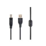 Кабель USB 2.0 - 1.5 м Cablеxpert CCFB-USB2-AMBM-1.5M, USB 2.0 A-тато/B-тато, блістер