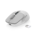 Миша REAL-EL RM-480W Wireless/BT Black (EL123200050) Type-C, акумулятор, дисплей