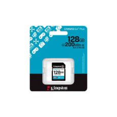 Карта памяти SDXC 128GB UHS-I/U3 Class 10 Kingston Canvas Go! Plus R200/W200MB/s (SDG4/128GB)
