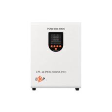 ДБЖ LogicPower LPL-W-PSW-1000VA PRO (700Вт) 5А/10А/15А/20A з правильною синусоїдою 12V 41266