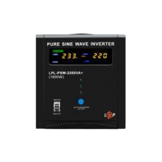 ДБЖ LogicPower LPL-PSW-2500VA+ (1800Вт) 10A/30A с правильной синусоидой 24V 37722