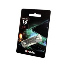 USB Flash Drive 16 Gb HI-RALI Shuttle Silver (HI-16GBSHSL)