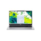 Ноутбук Acer Aspire Lite AL15-72P-71X1 (NX.D5GEX.001) Pure Silver; 15.6" FullHD 1920x1080 TN+Film матовий, Intel Core i7-13620H (4С+8E/16T*1.81-4.9 GHz), RAM 16GB LPDDR5, SSD 512GB, UHD Graphics 770, WiFi 6 + BT5.0, 3x USB-A 3.2 Gen1,1x USB-C 3.2 Gen1, 1x HDMI, 1x 3.5mm combo audio jack, 1x HDMI, DOS, 51.3Wh, 1.79kg