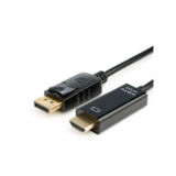 Кабель HDMI-DisplayPort 5.0м Atcom, чорний, 8K/4K (50100)