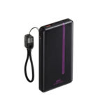 Зовнішній акумулятор (Power Bank) RIVAPOWER VA2311 (Black) , 10000 mA, чорний