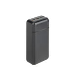 Зовнішній акумулятор (Power Bank) RIVAPOWER VA2103 (Black), 30000 мА, чорний колір