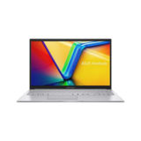 Ноутбук Asus VivoBook 15 R1504VA-BQ480 (90NB13Y2-M02N50) Cool Silver; 15.6" FullHD 1920x1080 IPS матовий, Intel Core i3-1315U (2С+4E/8T*0.9-4.5GHz), RAM 8GB DDR4 (0/1), SSD 512 GB, Intel® UHD Graphics, WIFI6E + BT5.3, 1x USB 2.0, 2x USB-A 3.2, 1x USB-C 3.2, 1x USB-C 3.2 (+PD), підсвічування клавітури, 45W Type-C Charger, DOS, 42Wh, 1.7kg