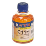 Чернила WWM CANON CL-511/513/441, CLI-426Y/521Y, Yellow, 200 г C11/Y