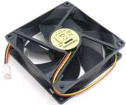 Вентилятор 80 mm Gembird FANCASE/ball 3pin (підшипник)