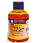 Чернила WWM EPSON Stylus S22, SX125/130/230, T26/27, TX109/119, L100/200, Yellow, 200 г E73/Y