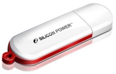 USB Flash Drive 16 Gb SILICON POWER LuxMini 320 White (SP016GBUF2320V1W)