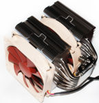 Вентилятор СPU Noctua NH-D14 Sandwich 775/1366/1156/1155/1200/FM1/AM2/AM2+/AM3 160х140х158мм 1300 об/мин 12,8-19,8 дБ, SSO bearing, 6 тепл трубок