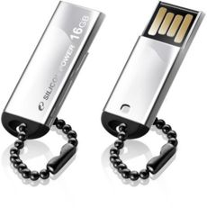 USB Flash Drive 16 Gb SILICON POWER Touch 830 Silver (SP016GBUF2830V1S)